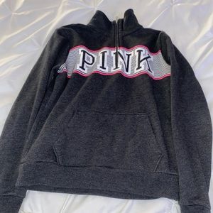 pink victoria’s secret sweatshirt